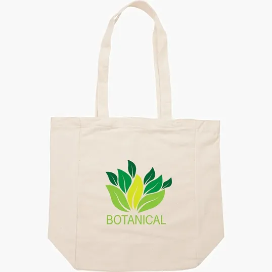 Sovrano Natural Canvas Tote — view 3