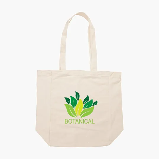 Sovrano Natural Canvas Tote — view 6