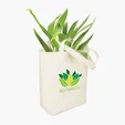 Sovrano Natural Canvas Tote — view 7