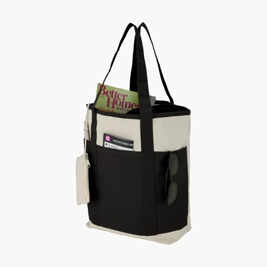 Sovrano Totes Myrtle Natural Canvas Tote — view 4
