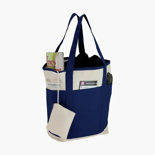 Sovrano Totes Myrtle Natural Canvas Tote — view 7