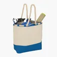 Sovrano Totes Barcelona Canvas & Jute Tote — view 6