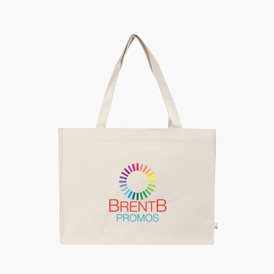 Sovrano Totes Juliette Recycled Cotton Shopper Tote, 10 oz. — view 4