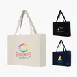 Sovrano Totes Juliette Recycled Cotton Shopper Tote, 10 oz.