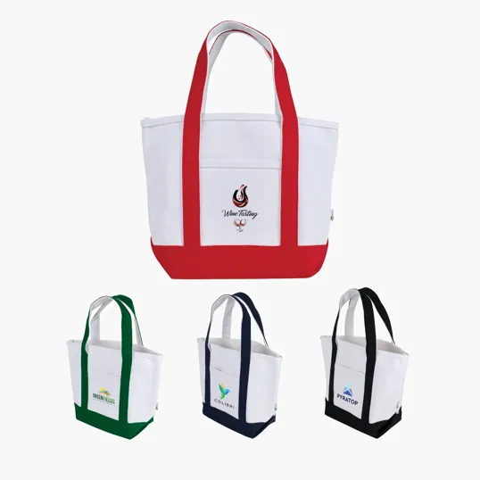 Roan Mini Recycled Canvas Tote, 24 oz.