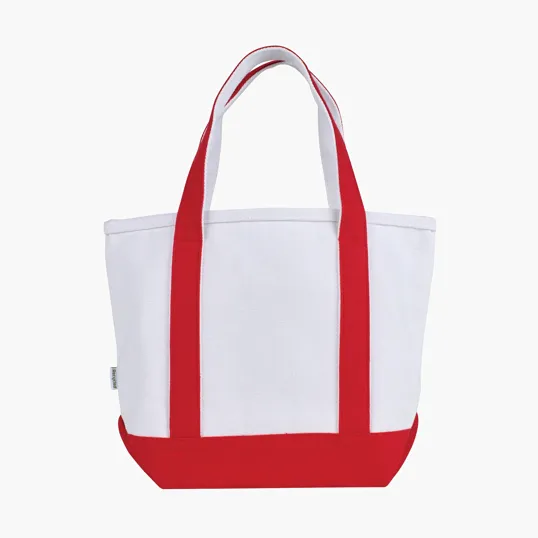 Roan Mini Recycled Canvas Tote, 24 oz. — view 11