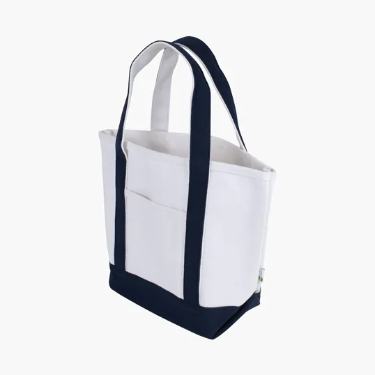 Roan Mini Recycled Canvas Tote, 24 oz. — view 16