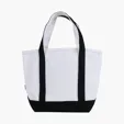 Roan Mini Recycled Canvas Tote, 24 oz. — view 3