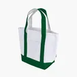 Roan Mini Recycled Canvas Tote, 24 oz. — view 9