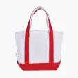 Roan Mini Recycled Canvas Tote, 24 oz. — view 11
