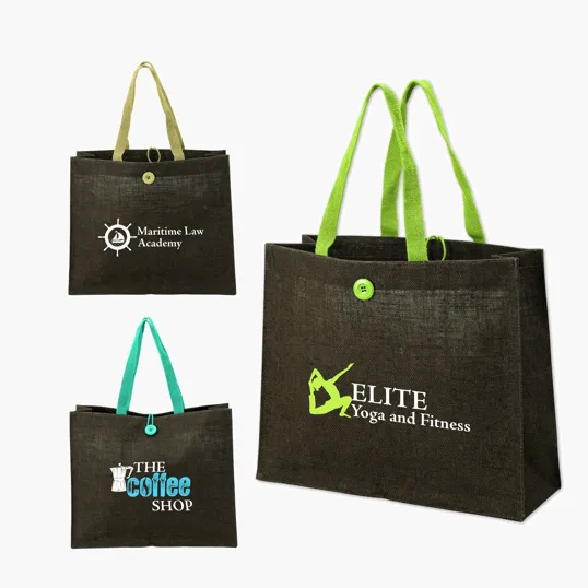Sovrano Totes Melbourne Natural Jute Tote — view 2