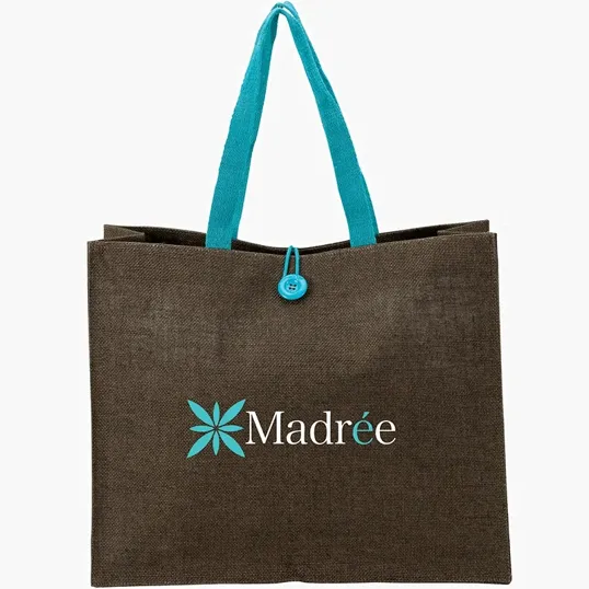 Sovrano Totes Melbourne Natural Jute Tote — view 7