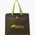 Sovrano Totes Melbourne Natural Jute Tote — view 3