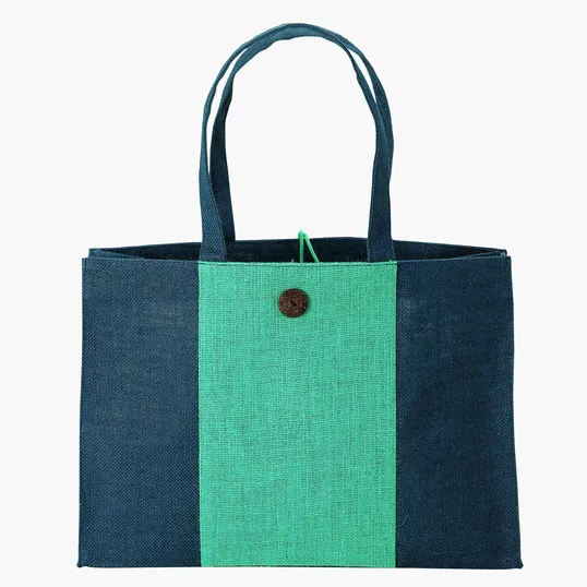 Sovrano Totes Charlotte Natural Jute Tote — view 6