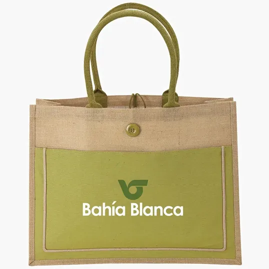 Sovrano Totes Camden Natural Jute Tote — view 5