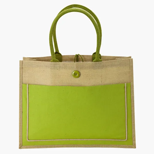 Sovrano Totes Camden Natural Jute Tote — view 6