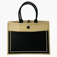 Sovrano Totes Camden Natural Jute Tote — view 2