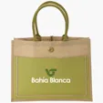 Sovrano Totes Camden Natural Jute Tote — view 5