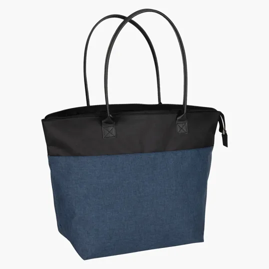 Valumark Abigail Two-Tone 600D Polyester Tote Bag — view 4