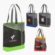 Valley Ranch Tri-Tone Non-Woven Tote Bag — view 2