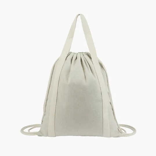 Sovrano Renew II Recycled Cotton Drawstring Bag — view 5