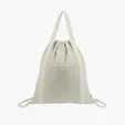 Sovrano Renew II Recycled Cotton Drawstring Bag — view 3
