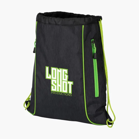 Sovrano Seville Drawstring Bag with Color Accents — view 5