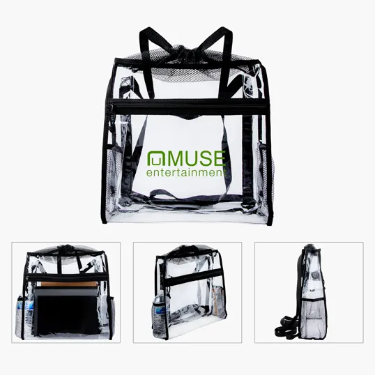 Sovrano Ramsey Clear Drawstring Backpack