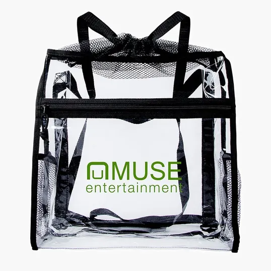 Sovrano Ramsey Clear Drawstring Backpack — view 2