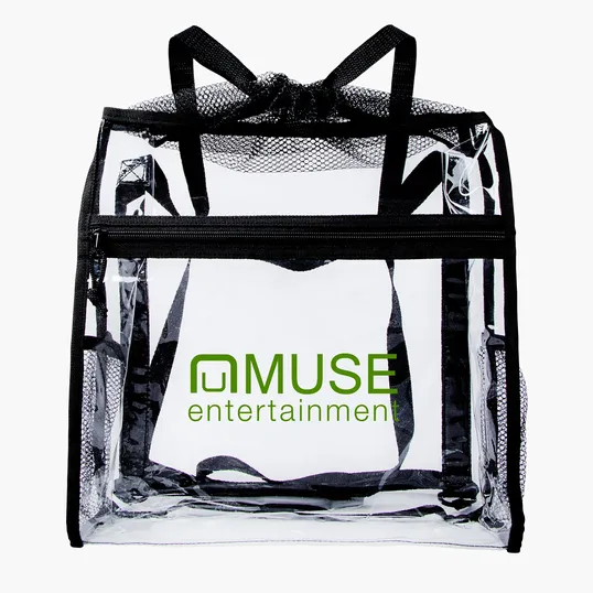 Sovrano Ramsey Clear Drawstring Backpack — view 3