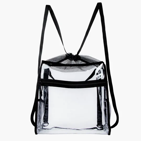 Sovrano Ramsey Clear Drawstring Backpack — view 4