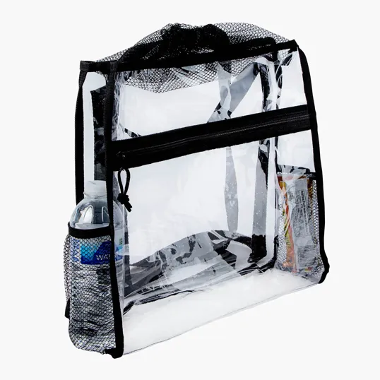 Sovrano Ramsey Clear Drawstring Backpack — view 6