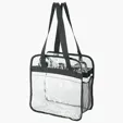 Athina Clear Stadium Tote — view 2