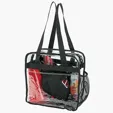 Athina Clear Stadium Tote — view 4