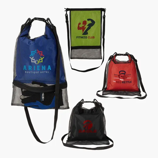 Crestone 3.8L Waterproof Dry Bag with Mesh Outer