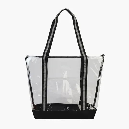 Capitola Clear TPU Zippered Tote — view 4