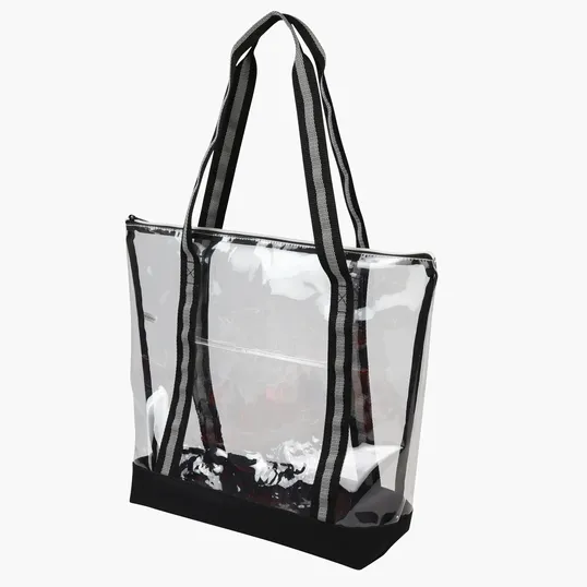 Capitola Clear TPU Zippered Tote — view 7
