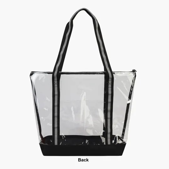 Capitola Clear TPU Zippered Tote — view 8