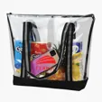 Capitola Clear TPU Zippered Tote — view 5