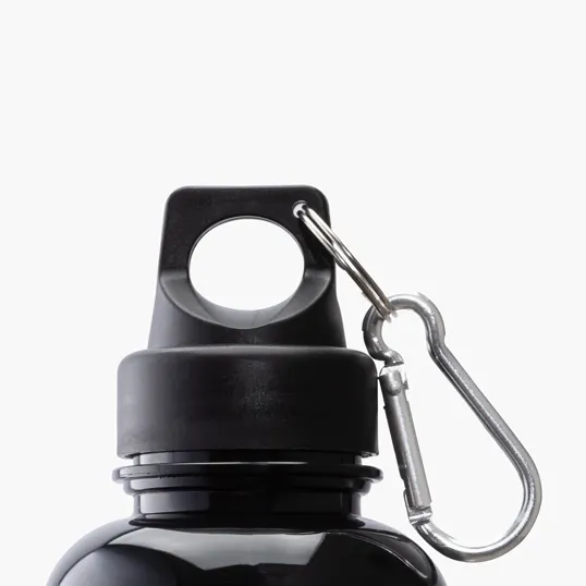 Brio 20 oz. PS Water Bottle with Aluminum Carabiner — view 3