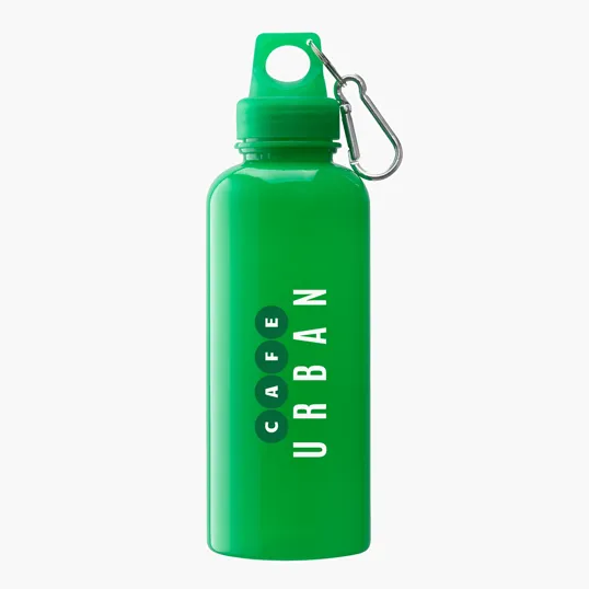 Brio 20 oz. PS Water Bottle with Aluminum Carabiner — view 5
