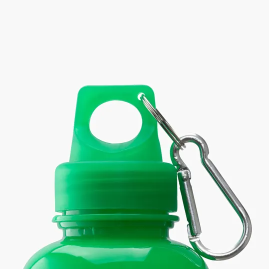 Brio 20 oz. PS Water Bottle with Aluminum Carabiner — view 6