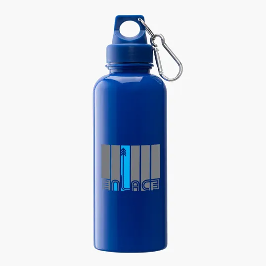 Brio 20 oz. PS Water Bottle with Aluminum Carabiner — view 12