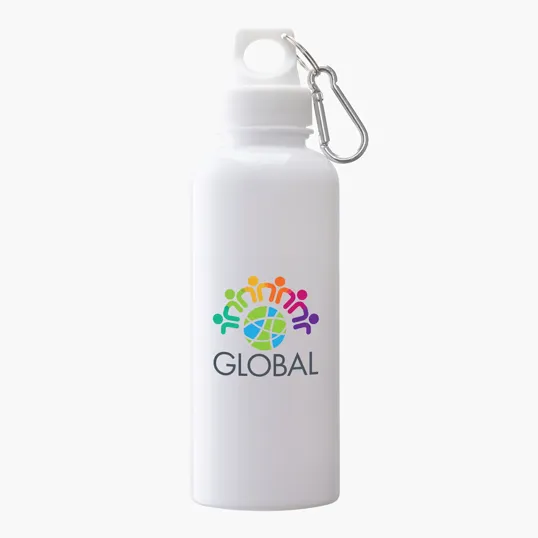 Brio 20 oz. PS Water Bottle with Aluminum Carabiner — view 27