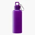Brio 20 oz. PS Water Bottle with Aluminum Carabiner — view 15