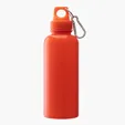 Brio 20 oz. PS Water Bottle with Aluminum Carabiner — view 22