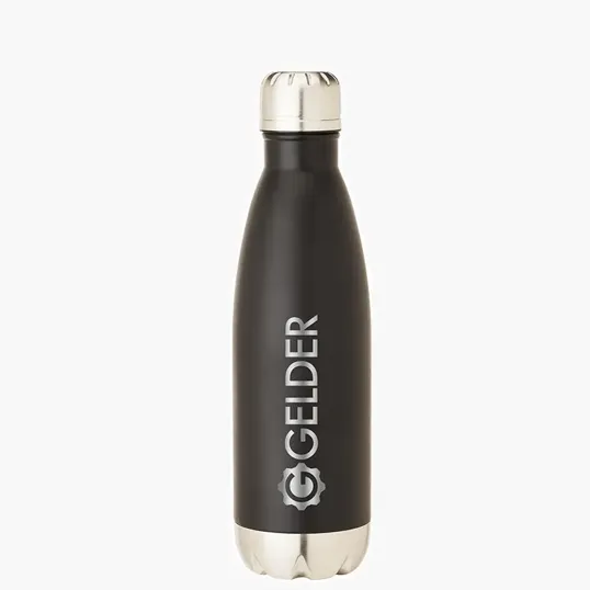 Solana 17 oz. 304 Stainless Steel Vacuum Bottle with Copper Lining — view 2