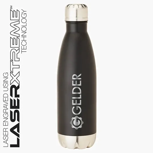Solana 17 oz. 304 Stainless Steel Vacuum Bottle with Copper Lining — view 3