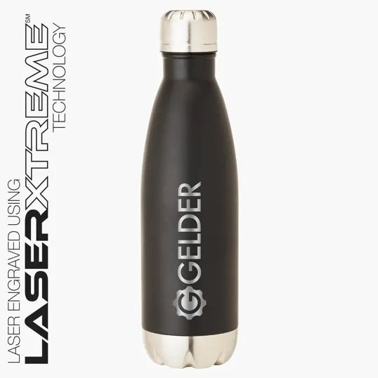 Solana 17 oz. 304 Stainless Steel Vacuum Bottle with Copper Lining — view 5
