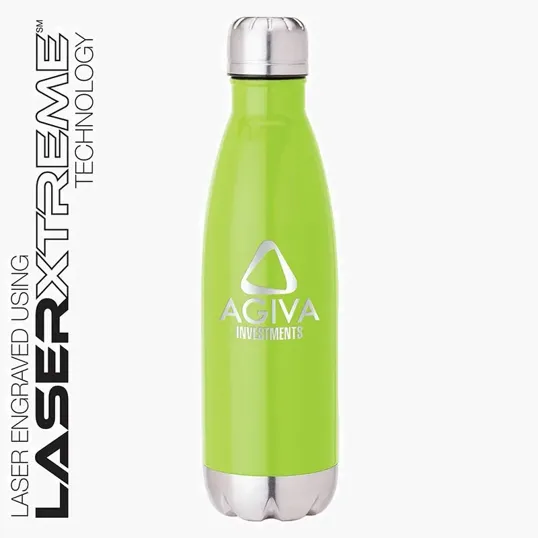 Solana 17 oz. 304 Stainless Steel Vacuum Bottle with Copper Lining — view 9